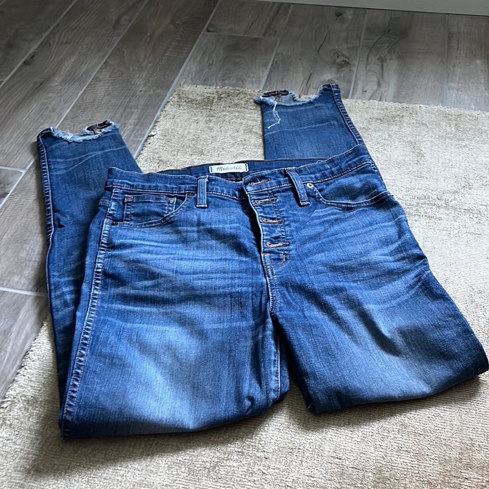 Madewell 10” HIgh-Rise Skinny - Picture 3 of 8